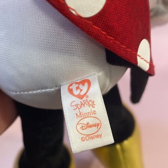 Ty Sparkle Disney’s Minnie Mouse Excellent Used Condition 14” tall 2014 No tag… - Picture 8 of 8